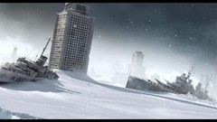 Snow apocalyptic fantasy art