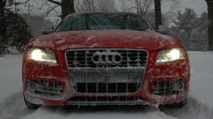 Snow Audi cars audi s5 audi car