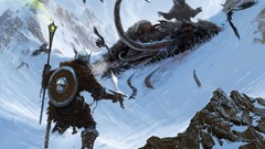 Snow Bears the elder scrolls v skyrim Wizards artwork video 