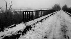 Snow black and white France Photographers roads monochrome 