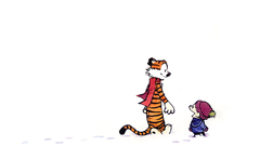 Snow calvin and hobbes