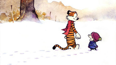 Snow calvin and hobbes
