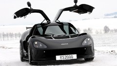 Snow cars front open doors black edition Melkus RS2000