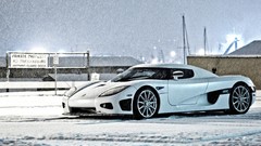 Snow cars koenigsegg ccx