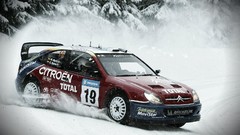 Snow cars rally vehicles sports cars Rally Car citroën red cars 