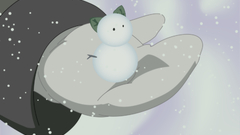 Snow cats present cat