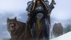 Snow chains warhammer bolter space wolves video games