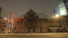Snow Chicago HDR Photography