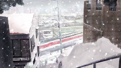 Snow cityscapes