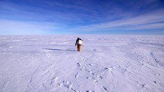 Snow clouds outdoors Antarctica