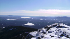 Snow-covered Mountains nature