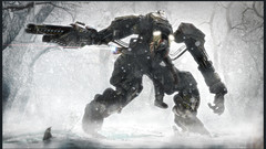 Snow forests mecha Lasers