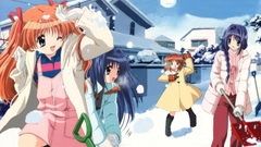 Snow funny kanon Anime