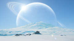 Snow hills Photomanipulation planets