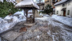 Snow houses HDR Photography
