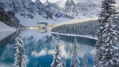 Snow Lake high nature