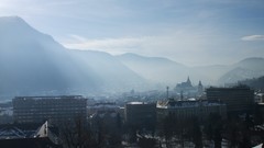 Snow landscapes Brasov