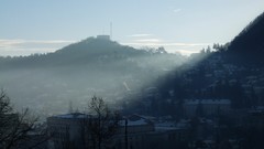 Snow landscapes Brasov