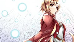 Snow long hair brown eyes brunettes sword art online yuuki 