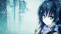 Snow love Anime anime girls kotegawa yui to-love-ru snowing