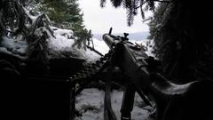 Snow machine gun Guns