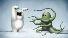 Snow Monsters Polar Bears