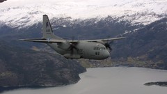 Snow Mountains Aircraft Spartan military propeller aviation 