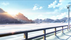 Snow Mountains Anime