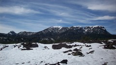 Snow Mountains clouds Landscapes