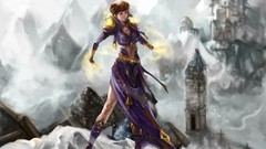 Snow Mountains Priest Castles human RPG world of warcraft 