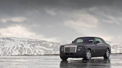 Snow Mountains Rolls Royce rolls-royce phantom