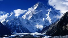 Snow Mountains tundra pakistan K2