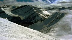 Snow Mountains winter