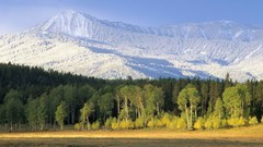 Snow Mountains Wyoming peak national park yellowstone