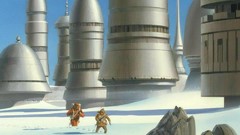 Snow Movies star wars science fiction cityscapes chewbacca 