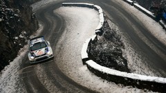 Snow roads Red Bull rally races monte carlo racing wrc Rally 