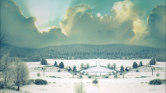 Snow snow landscapes clouds