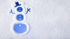 Snow snowman