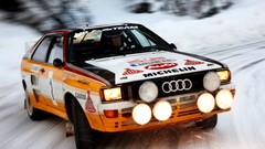 Snow Speed rally Rally Car Audi Quattro