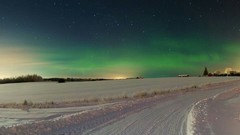 Snow Stars android aurora borealis skyscapes