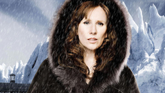 Snow tardis Doctor Who