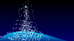 Snow tree Christmas flakes