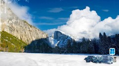 Snow Trees artwork skyscapes