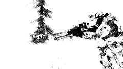 Snow Trees halo sniper