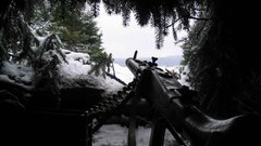 Snow Trees light machine