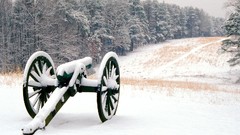 Snow TV shows cannons