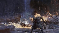 Snow Warriors Swords artwork fantasy art