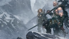 Snow weapons armor diablo iii barbarian artwork Axes blizzard 