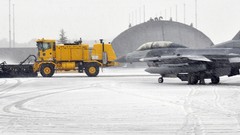 Snow winter Aircraft military aviation air force jet us air 