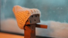 Snow winter danboard Go board game box art